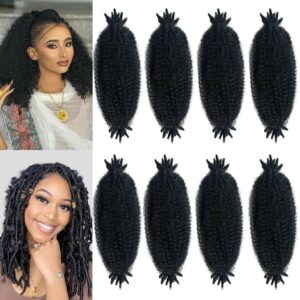 ST1 Spring Twist 18 Pouces – Mèches Crochet Premium