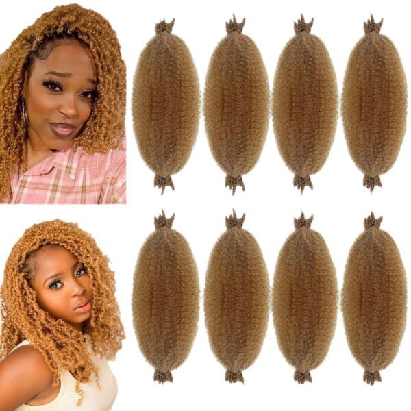 ST2 Spring Twist 18 Pouces – Mèches Crochet Premium