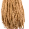 T27 Marley 18 Pouces pour Faux Locs Afro Twist - Extensions Synthétiques Crochet (Noir)