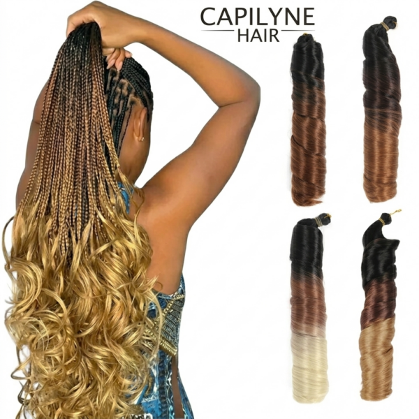 French Curl Braids Capilyne hair