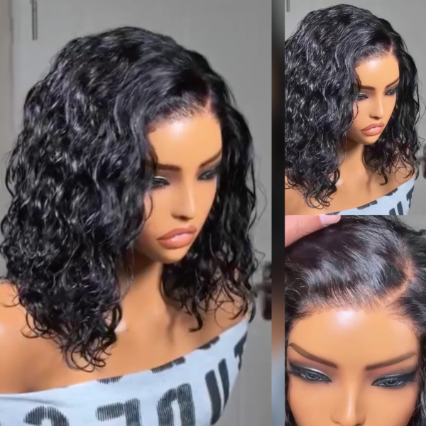 curly wave raw hair 12 pouce Perruque Majesté curly wave 12 pouce